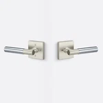 Ridgecrest Aspra Rosette Satin Nickle, Polished Chrome AP102-SQ-15-GRIP-SM-26. Fixed Price $50.00.