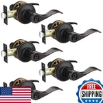 E-home Hardware 5 Pack Oil Rubbed Bronze Door Knobs Keyed Alike Entry Bath. Fixed Price $79.62.