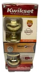 Kwikset Juno Polished Brass Entry Door Smart Key Lockset Knobs ** Brand New. Fixed Price $19.27.