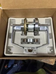 Schlage AL80PD Sat 626 Storeroom Lever Lock Latch Strike Handle Door Keys - New. Fixed Price $145.00.