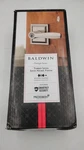 Baldwin Prestige Torrey Keyed Decorative Lever Set Satin Nickel Finish. Fixed Price $27.99.