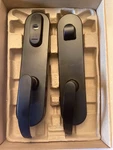 Salto XS4, AB650G00NE38Y Electronic Wireless Access Door Lever Black. Fixed Price $975.00.