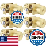 Goldenwarm Brushed Privacy Door Knobs Interior Zinc Alloy. Fixed Price $85.48.