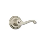 Brinks Push Pull Rotate Glenshaw Satin Nickel Entry Lever KW1 1.75 23014-119. Fixed Price $67.95.
