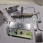 Onity HT24 Hotel Door Lock Satin Silver Untested As Shown. Fixed Price $29.99.