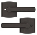 Baldwin 238 Bs. Lever Privacy Set W/ R026 Rose. Fixed Price $119.00.