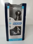 Schlage Easy Installation Bed And Bath Door Knob G2 # F40VSIE619 Satin Nickel. Fixed Price $21.99.
