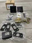 Kwikset 258SQT-514S.STRKP Keyed Entry Deadbolt Matte Black *read*. Fixed Price $16.19.