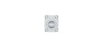 Deltana FRP175U26 Flush Ring Pull, 1-3/4" X 1-3/8" Polished Chrome. Fixed Price $13.88.