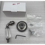 Nostalgic Warehouse Rope Rosette With Parlor Lever, Single Dummy, Antique Pewter. Fixed Price $56.00.