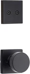 Kwikset 973PSKSQT Pismo Knob Dummy Handleset Interior Pack - Black. Fixed Price $47.06.