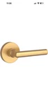 Baldwin Ps.tub.crr Tube Passage Leverset - Brass. Fixed Price $74.99.