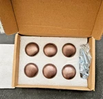 Miaokesen 1-3/16" Antique Oil Rubbed Bronze Mushroom Classic Cabinet Knob Pack. Fixed Price $24.78.
