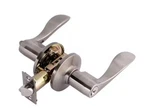 Toledo Jaen Satin Nickel Keyed Entry Door Lever Handle. Fixed Price $18.99.
