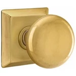 Emtek 8131PUS7 Passage Door Knob Set, Quincy Rose, French Antique Finish. Fixed Price $125.99.