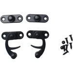 Fdxgyh 1 Pair Antique Hook Hasp Latch Left Right Mini Swing Arm Clasp V.... Fixed Price $13.23.