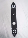 Baldwin Princeton Interior Escutcheon Door Trim Satin Black 6983-190-KC 731HW. Fixed Price $19.00.