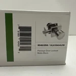 Miseno HLK0904U19 Passage Door Knob Set W/square Rose - Matte Blk. Fixed Price $39.00.