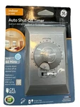 Ge 60 Minute Auto Shut-off Timer 15069 Hard Wire Single Pole White. Fixed Price $6.26.