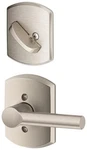 Schlage F59-BRW-GRW Broadway Single Cylinder Interior Pack. Fixed Price $111.07.