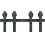 8FT Sliding Barn Door Hardware Kit, 330LBS Heavy Duty Track. Fixed Price $87.39.