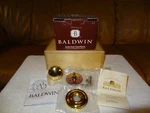 Baldwin Interior Half Dummy Knob Set Polished Brass 5405-030-IDM New. Fixed Price $39.00.