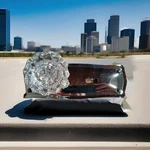 Nostalgic Warehouse Prairie Plate & Chrystal Door Knob 471121. Fixed Price $119.00.