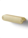 Jiasenbao 10 Pack Gold Cabinet Pulls 3.75" Hole Center Brushed Brass Drawer. Fixed Price $86.42.