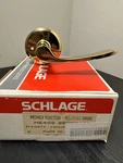 Schlage Privacy Function ME40S 89 Mer 605 - Right Hand Polished Brass Finished. Fixed Price $19.00.