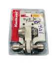 Kwikset Nickel Polo Keyed Single Cylinder Knobset/deadbolt Combo Pack 96900-308. Fixed Price $28.87.