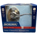 Schlage Keyed Entry Lever Door Handle, Bright Chrome A542858 U. Fixed Price $26.57.