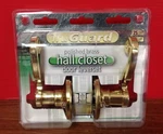 Truguard Polished Brass Hall/closet Door Leverset Non-locking. Fixed Price $11.99.