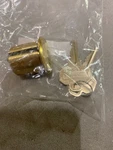 Baldwin 8323 1-1/4 Inch Mortise Cylinder Keyway, Non-lacquered Brass. Fixed Price $84.99.