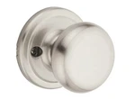 Two Pack Kwikset Juno Satin Nickel Half-dummy Door Knob. Fixed Price $19.99.