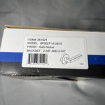 Delaney Privacy Lever Door Handle Knob Keyless Lock Satin Nickel BP502T-VI-US15. Fixed Price $19.99.