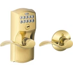 Schlage FE575 505 Camelot Keypad Lock With Accent Lever. Fixed Price $85.00.