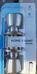 Home Front By Schlage Bed & Bath Passage Door Knob Set Ez Installation. Fixed Price $12.99.