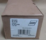 Schlage Allegion F40 Ply 605 Bed & Bath Brass Door Knob, Latch Strike. Fixed Price $15.79.