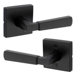 Kwikset Perth Matte Black Reversible Square Straight Hall/closet Door Handle. Fixed Price $19.95.
