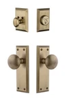 Grandeur Fifth Avenue Plate With Knob Matching Deadbolt. Fixed Price $375.00.