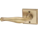 Baldwin Reserve Decorative Dummy Traditional Square Rose Satin Brass & Black. Fixed Price $69.00.