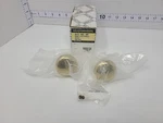 Vtg Baldwin 5039-003-MR Knob Estate One Pair Polished Brass Lifetime Finish Nos. Fixed Price $65.00.