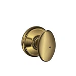 Schlage 16-080 10-027 Siena Bed And Bath Knob, Antique Bra. Fixed Price $58.83.