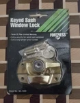 Fortress Keyed Sash Window Lock WL-1400 Vsi Hardware 1982. Fixed Price $9.99.
