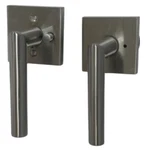 Kwikset 155MIL Sqt 6AL Rcs Milan Privacy Door Lever 91559-004 Satin Nickel. Fixed Price $44.23.
