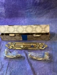 Baldwin 6933-003 Versailles Full Dummy Lever Set Lifetime Polished Brass. Fixed Price $99.00.