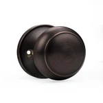 Probrico Flat Ball Single Dummy Door Knob Half 1 Pack, Oil Rubbed Bronze. Fixed Price $17.99.
