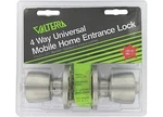 Valterra L32CS010 Universal Mobile Home Entrance Door Lock Knob Stainless. Fixed Price $44.82.