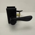 Emtek 5121LUUS19 Luzern Single Cylinder Keyed Entry Lever Set Right Handed-black. Fixed Price $139.99.