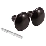 Classic Bronze Plated Spindle Knob Set. Fixed Price $10.95.